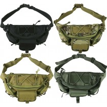 Army Combat Military Travel Utility Waist Bum Bag Pack Tool Money Day Belt Green 